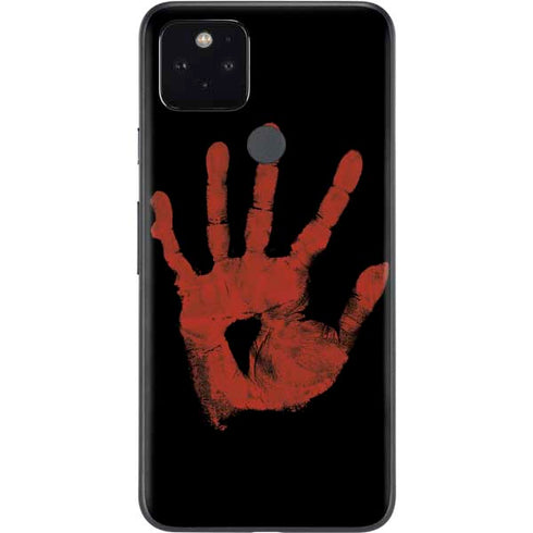 Bloody Handprint Google Pixel 5 Skin